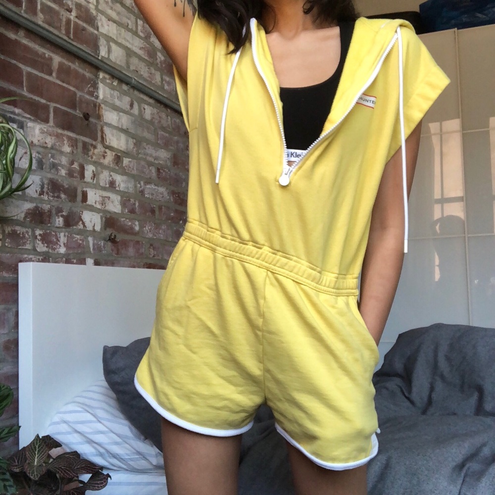 rare hunter x target yellow romper